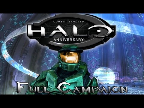 Halo: Combat Evolved Anniversary | Full Campaign Gameplay / Playthrough [ No Commentary ]