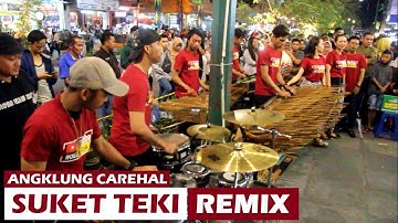 Suket Teki Versi Angklung // Cover Angklung Carehal ~ Angklung Malioboro Yogyakarta
