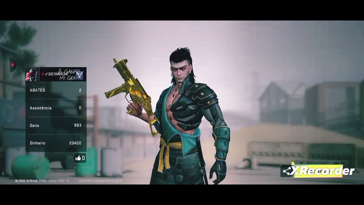 *NOVA* UMP45 LENDARIA *Project blood strike*