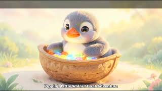 Pippin’s Little Walnut Boat Adventure | Bedtime Story for Kids 🌙