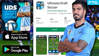 رسميا !! شركة FTG تطلق لعبة كرة قدم جديدة للهواتف 😍 | Ultimate Draft Soccer (UDS) screenshot 2