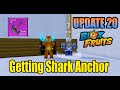 Live getting shark anchor   blox fruits live