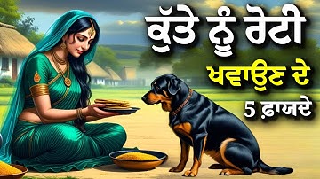 ਕੁੱਤੇ ਨੂੰ ਰੋਟੀ ਖਵਾਉਣ ਨਾਲ ਕਿ ਲਾਬ ਹੁੰਦਾ ਹੈ | Life Changing Motivational Story | Ikk Rang
