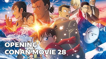 DETECTIVE CONAN - MOVIE 28: DƯ ẢNH CỦA ĐỘC NHÃN | OPENING THEME SONG - ONE EYED FLASHBACK