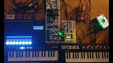 Halloween Live Jam (Chill/Experimental/Techno) with MC-707, Reface CP, Lemondrop and Softpop 2