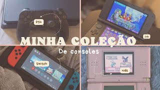 TOUR PELOS CONSOLES MOSTRANDO TODA MINHA COLEÇÃO DE JOGOS! Gustavo