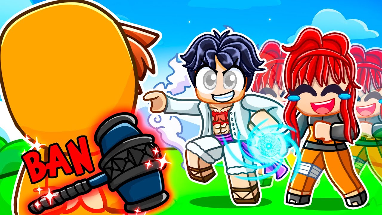 Pretending to be a NOOB in Roblox Anime Battlegrounds, Then Using ADMIN COMMANDS!