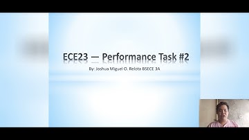 ECE23 - PERFORMANCE TASK #2