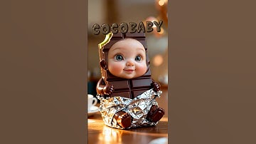 ASMR | Cute Little Coco 🍫 Baby Eating Chocolate | No Talking, Funny & Relaxing Sounds #asmr