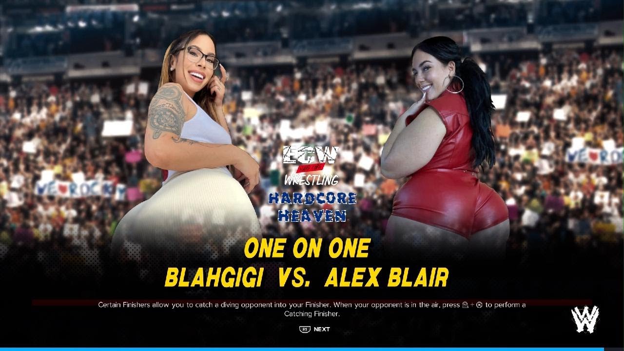 WWE 2K24 Blahgigi 🆚 Alex Blair - YouTube