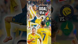 Cristiano Ronaldo Scores Goal 954 With A Last-Second Bicycle Kick Al-Nr 41 Al-Khaleej