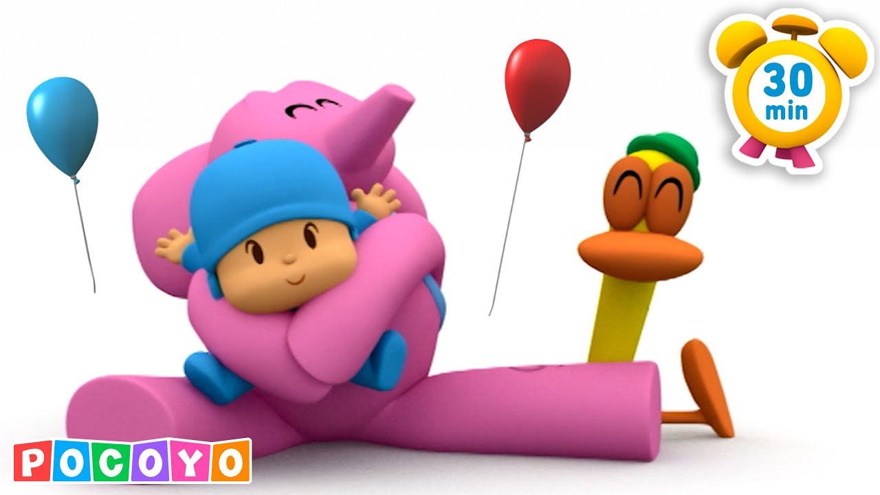 💗 Sonsuza Dek Aşk ve Dostluk 💗(30 dakika!) |Pocoyo 🇹🇷 Türk - Resmi Kanal | Çocuklar için Karikatür