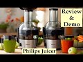 Philips Juicer Review and demo in Hindi | Philips Viva collection juicer | Best Juicer in India 2021