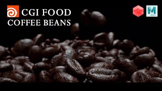 Houdini CGI Food Simulation Coffee Bean