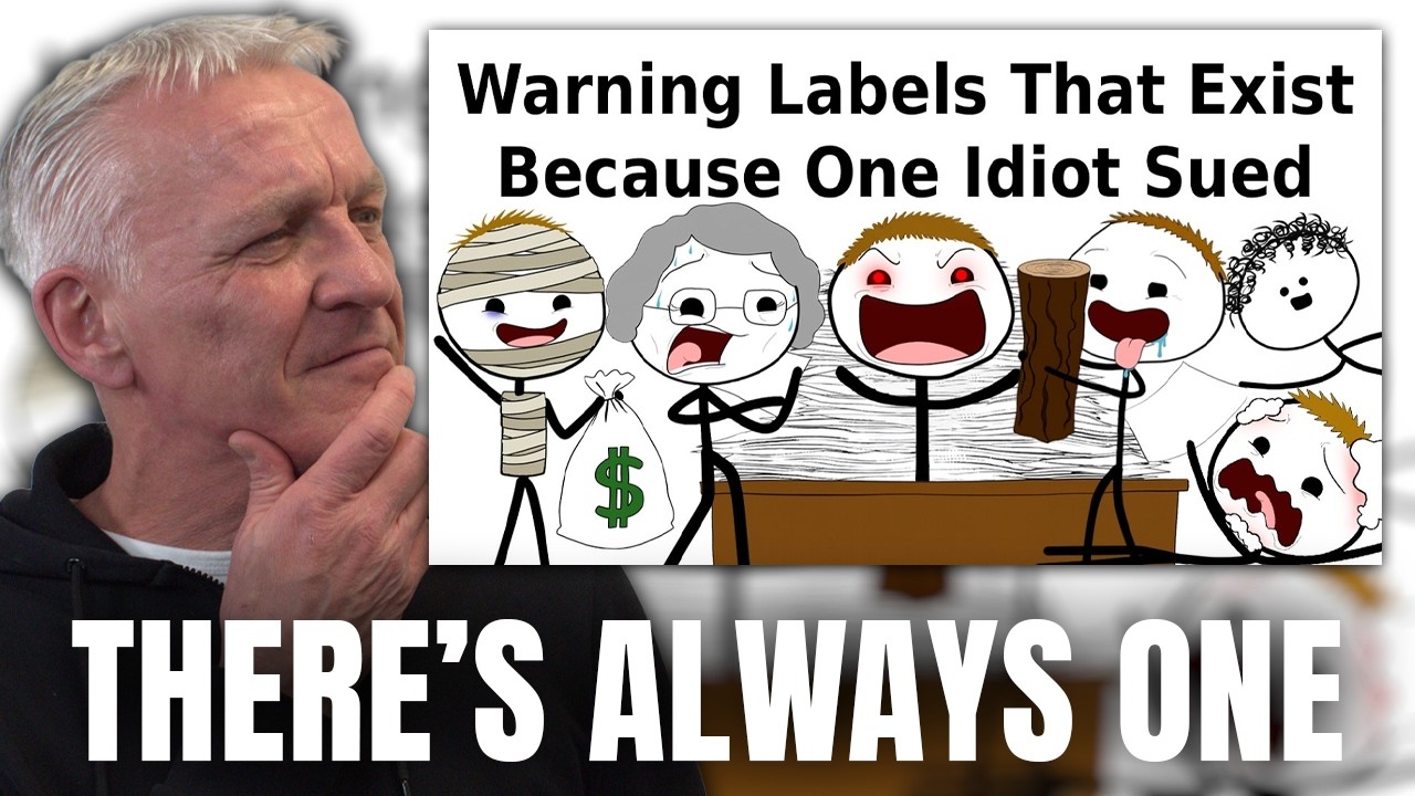 Warning Labels That Exist Because One Idiot Sued REACTION | OFFICE BLOKES REACT!!