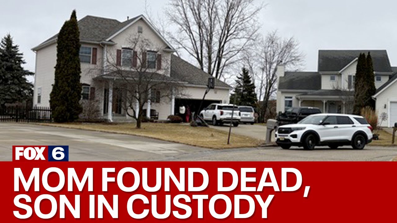 Woman found dead inside home; son arrested | FOX6 News Milwaukee - YouTube