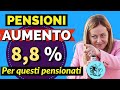 ??PENSIONI ? AUMENTO DELL8,8% nel 2023 PER QUESTI PENSIONATI ? ? Pensioni al minimo