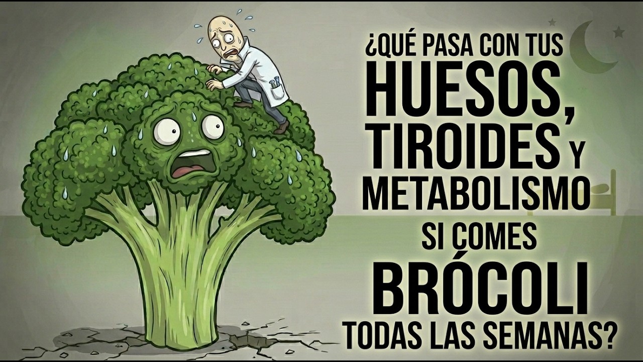 Esto le pasa a tus HUESOS, tu TIROIDES y tu METABOLISMO si consumes BRÓCOLI cada semana