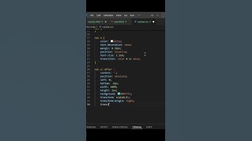 NAV-BAR with html and css only... stylish #coding #programming #webdevelopment