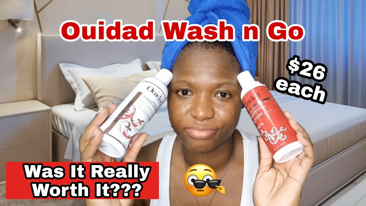 My Most Expensive Wash n Go Combo Ouidad gel & Uncle funky's daughter Curly Magic chile👀💸💸💸