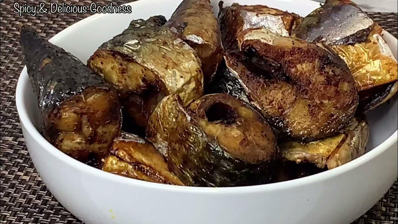 SIMPLE AND EASY WAY TO FRY MACKEREL FISH WITHOUT ANY COATING SPICY & DELICIOUS GOODNESS YouTube
