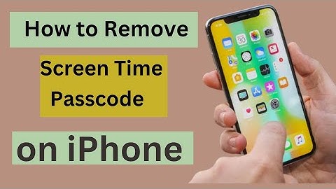 How to Remove Screen Time Password without Losing Data