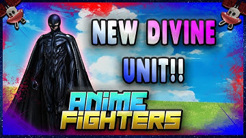 THE NEW SHINY DIVINE RED BAT UNIT IS INSANE* SECRET UNIT* METEOR?? Anime Fighters Simulator