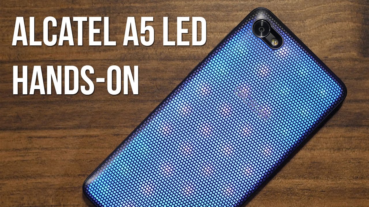 Alcatel A5 LED - Revisión