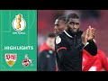 Modeste-Double secures the win! | VfB Stuttgart - 1. FC Köln 0-2 | Highlights | DFB-Pokal 2. Runde