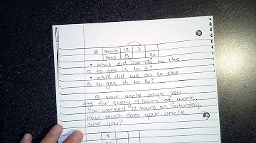 Ratio Tables Video Notes