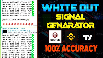 white out signal generator // black out software 😱😳 #binaryoptions #trading #quotex #mt4