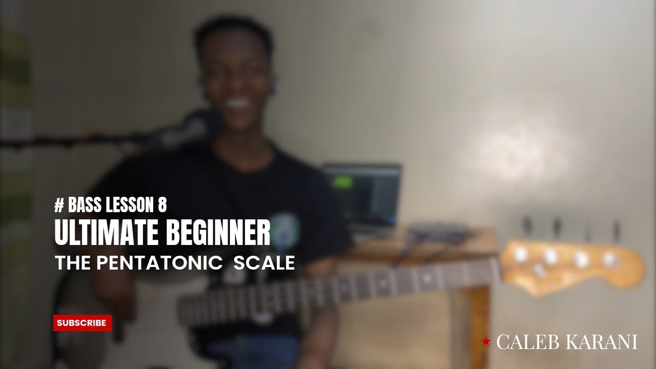 LESSON 8 : THE PENTATONIC SCALE (well explained)