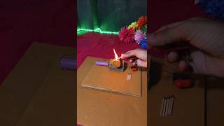 Matchstick + Motor = 🤯 #experiment #science #shorts #fireexperiment #scienceexperiment