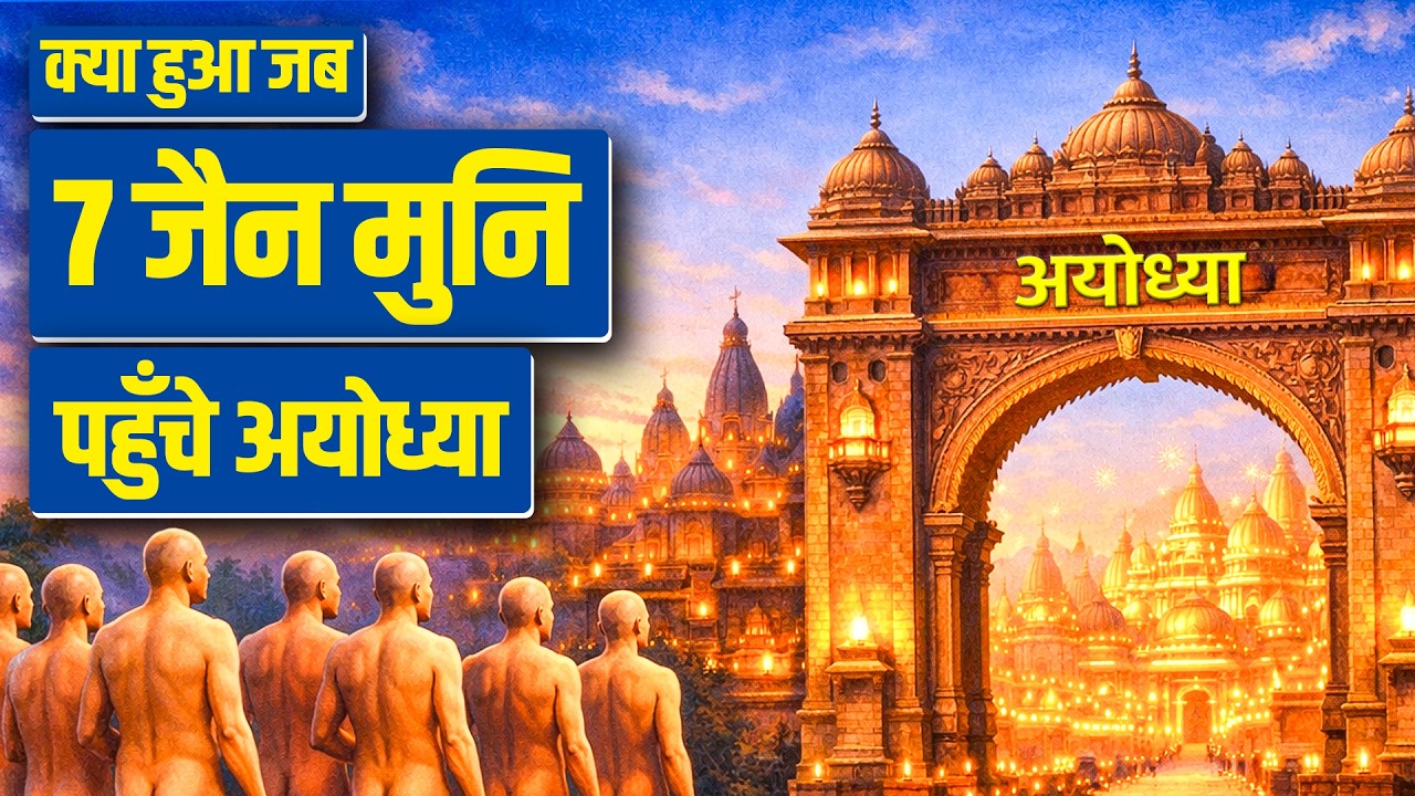 क्या हुआ जब 7 जैन मुनि पहुचे अयोध्या? - Magical story of jain muni in Ayodhya - jain story