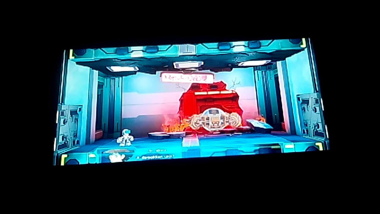 Mighty no 9 Round Digger Boss battle