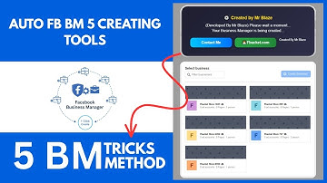 1-Click to Create 5 Facebook BMs Instantly | Unlimited Business Managers with Our Secret Tool! 🚀