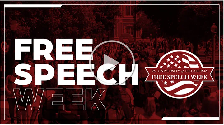 President Harroz: Free Speech Week 2024 | University of Oklahoma