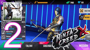 Ninja’s Creed – Gameplay Walkthrough Part 2 - Ninja (iOS, Android)