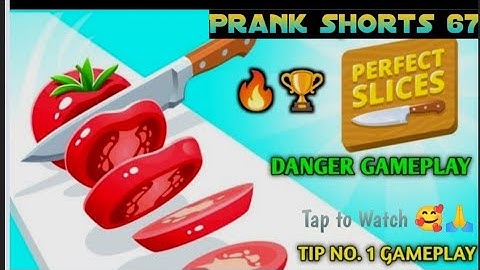 PERFECT SLICE LIVE 🔥 Fast Cutting Skills Challenge!#shortfeed #short #TrendingShorts