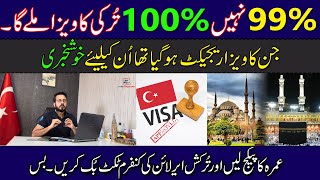 New Update! Get your turkey Visa approved now with Umrah Package | Turkey Visa Approved
