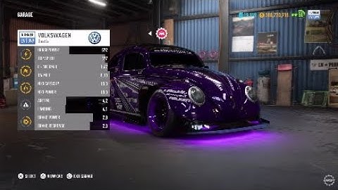 NFS Payback | My Full Speedlist Setup