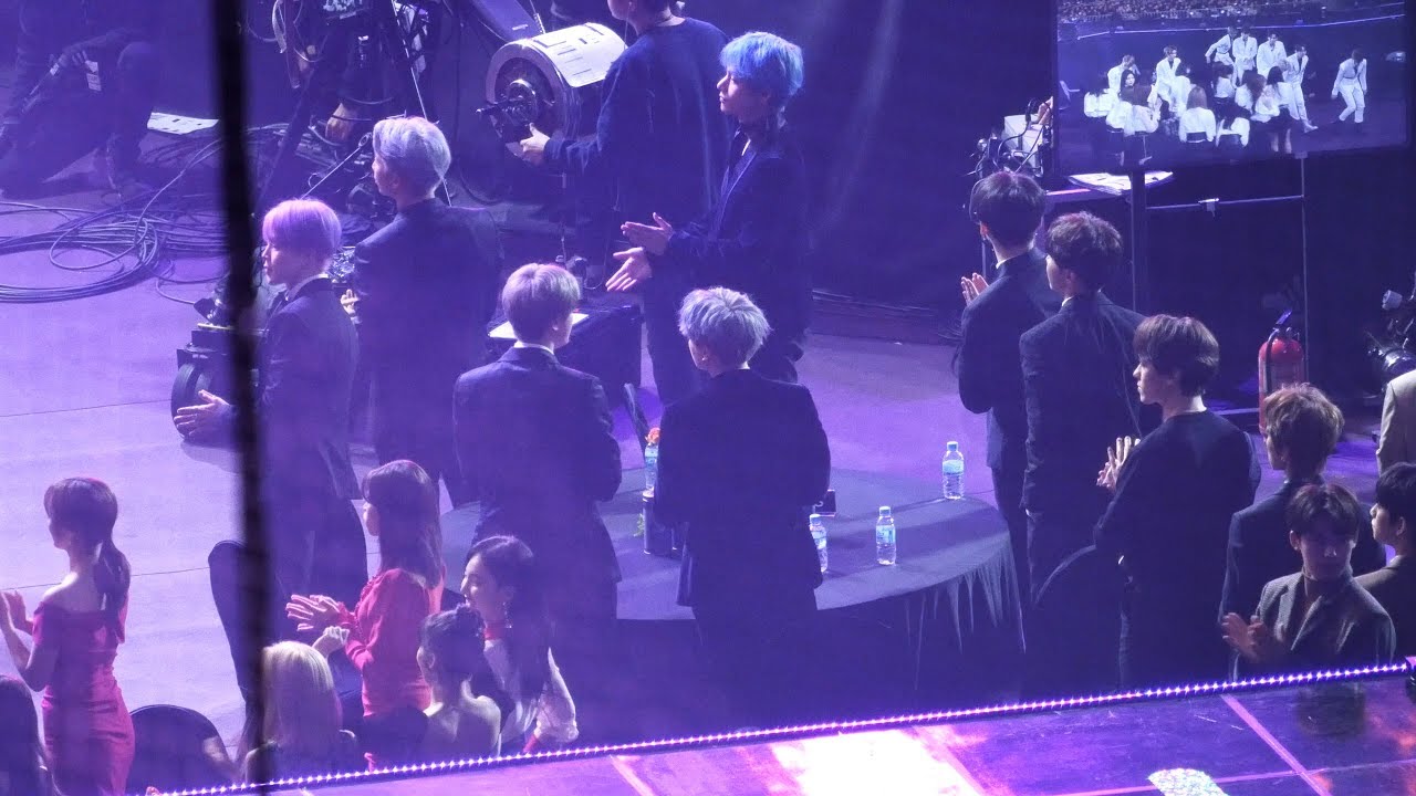 BTS 리액션 reaction : 스트레이키즈 신인상 수상 Stray Kids Rookie Prize : Edited fancam : 190115 고척돔