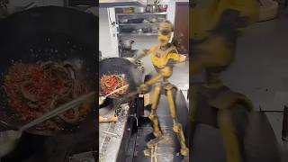 ROBOT making food?
