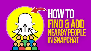How to Find and Add nearby Friends and People in Snapchat (2024) Easy Tutorial