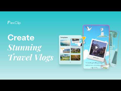 How to Create Travel Vlogs Fast ✈️ | FlexClip Use Case Series #11