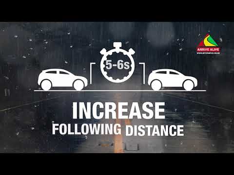 Advice for Safe Driving in Bad Weather Conditions and Reduced Visibility