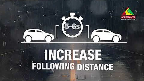 Advice for Safe Driving in Bad Weather Conditions and Reduced Visibility