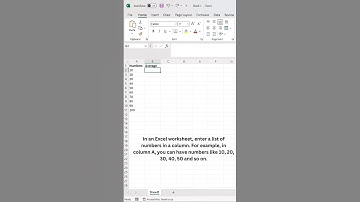 How to calculate the Average of Numbers in Excel #excel #exceltutorial #exceltips