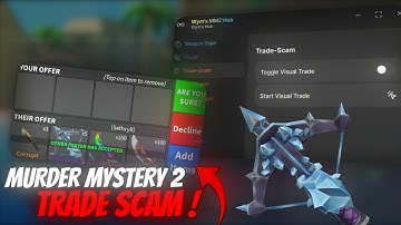 *NEW* TRADE SCAM SCRIPT ! - MM2 SCRIPT [TRADE STEALER 💸- DUPE🤑 - ITEMS STEALER🗡️] 
