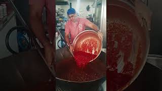 Cooking Prasadam for 3000+ people for Janmashtami ❤️ #cooking #masscooking